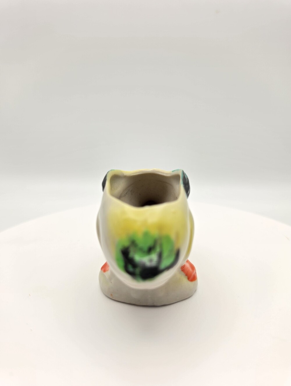 Vintage Mid Century Whimsical Mini Ceramic Duck Planter - Made in Japan - Picture 4 of 12